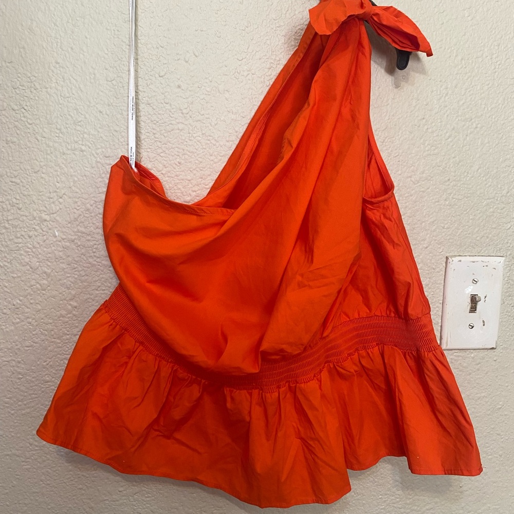 Marc New York Orange Blouse